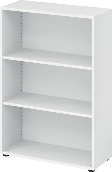 Image Regal 3 Ordnerhöhen, 33 cm tief Korpus Weiß, 80 x 33 x 114 cm (BxTxH)