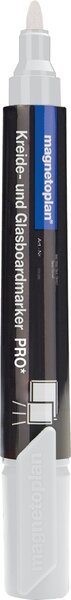 Image Kreide- und Glasboardmarker PRO+ weiß, 4 Stück