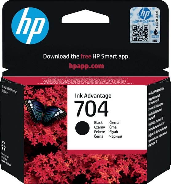 Image Tintenpatrone 704 schwarz Deskjet Ink Advantage 2060 All-in-One