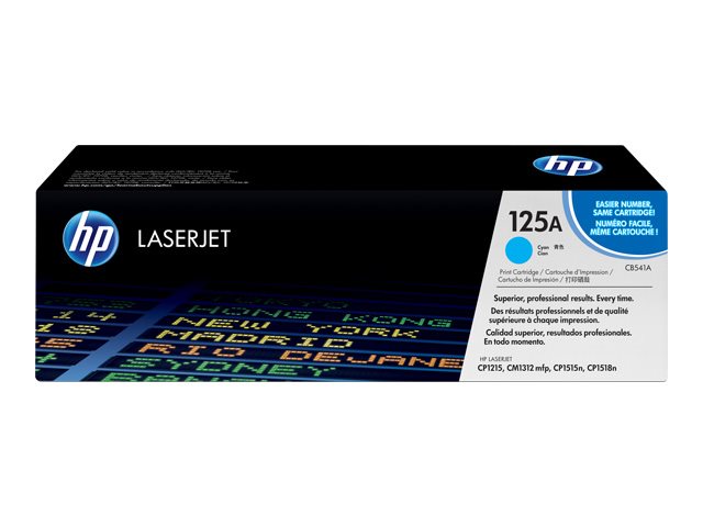 Image HP 125A Cyan LaserJet Tonerpatrone (CB541A)