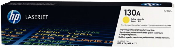 Image HP 130A Gelb LaserJet Tonerpatrone (CF352A)
