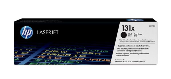 Image HP 131x Schwarz LaserJet Tonerpatrone (CF210X)