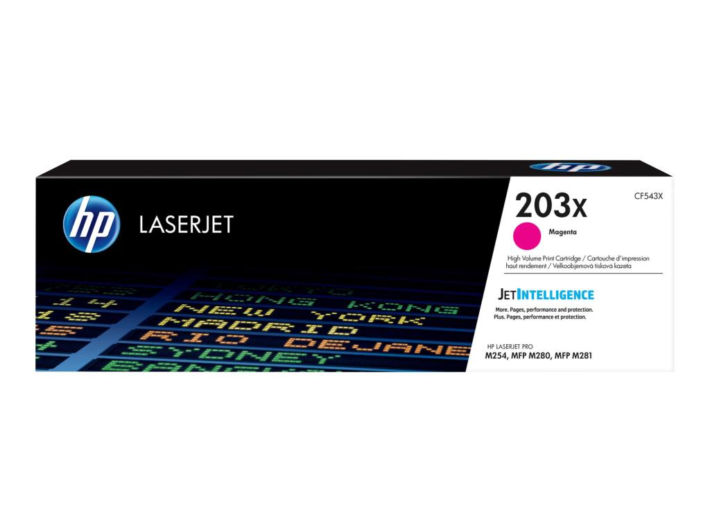Image HP 203X Magenta LaserJet Tonerpatrone (CF543X)