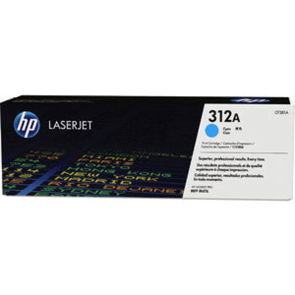 Image HP 312A Cyan LaserJet Tonerpatrone (CF381A)