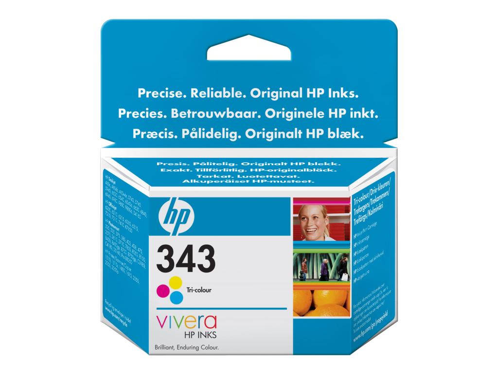 Image HP 343 Farbe (Cyan, Magenta, Gelb) Tintenpatrone