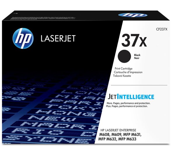 Image HP 37X Schwarz LaserJet Tonerpatrone (CF237X)