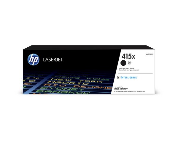 Image HP 415X Black LaserJet Toner Cartridge
