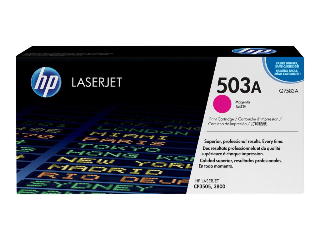 Image HP 503A Magenta LaserJet Tonerpatrone (Q7583A)