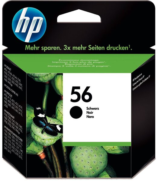 Image HP 56 Schwarz Tintenpatrone