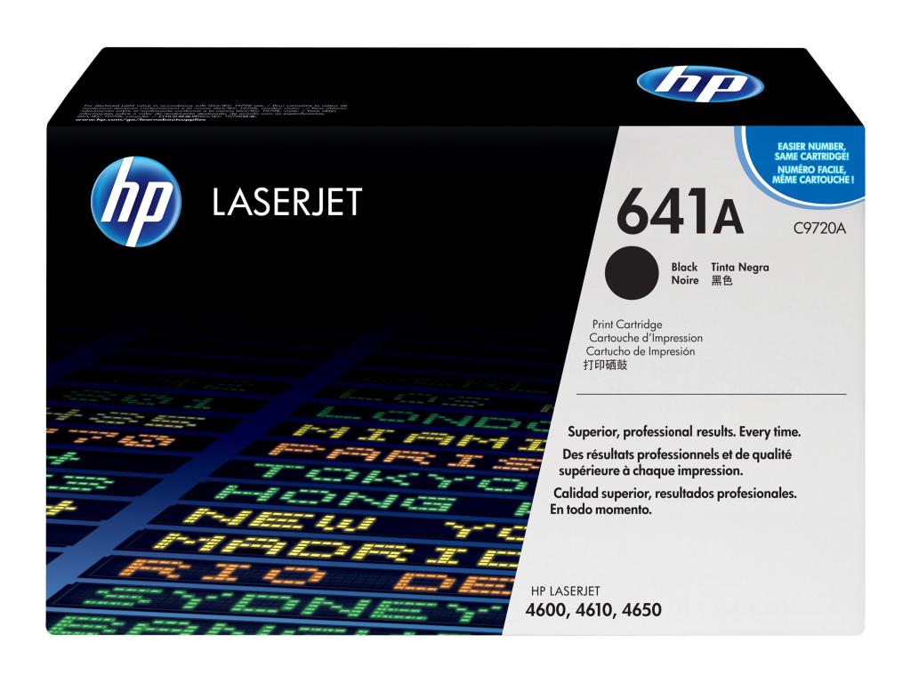 Image HP 641A Schwarz LaserJet Tonerpatrone (C9720A)