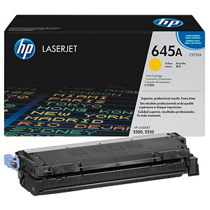 Image HP 645A (C9732A) gelb Tonerkartusche