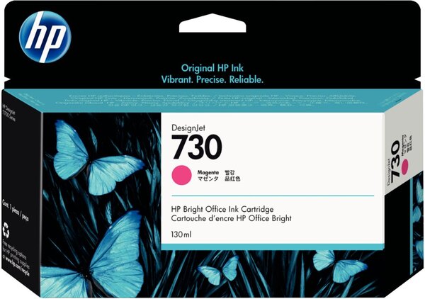 Image HP 730 Magenta DesignJet Tintenpatrone