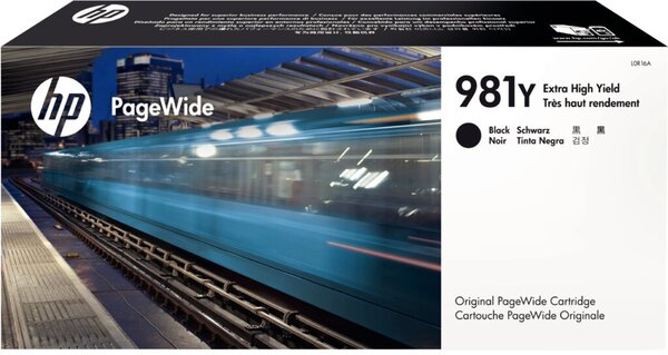 Image HP 981Y Besonders hohe Ergiebigkeit Schwarz PageWide Tintenpatrone