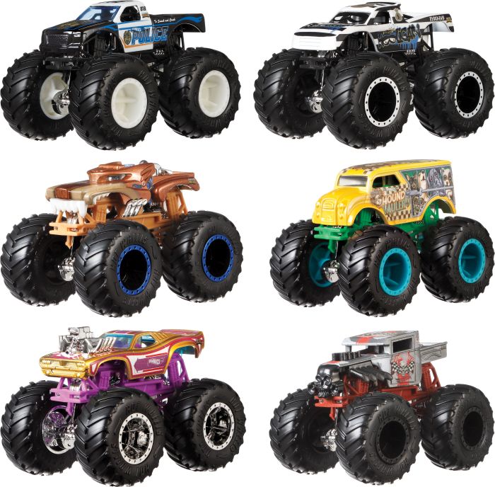 Image HW Monster Trucks 1:64 Die-Cast 2er-Pack, Nr: FYJ64