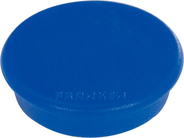 Image Haftmagnet 24mm blau 10 Stück Haftkraft 300g