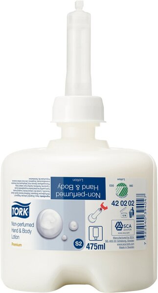 Image Hand & Body Lotion, Premium, weiß, unparfümiert, 475ml