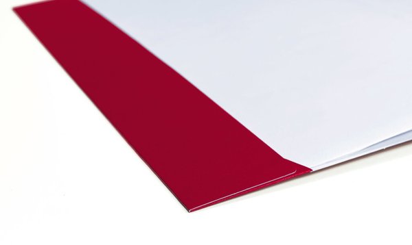 Image Heftschoner A4, Karton, weinrot extrastarker Karton, stabil, glänzend