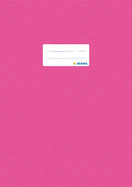Image Heftschoner Folie A4 hoch pink gedeckt