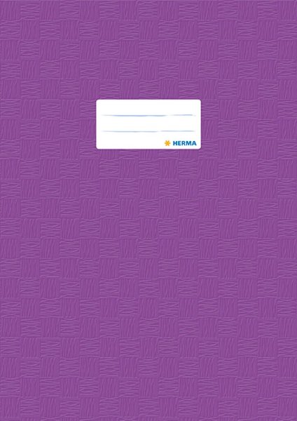 Image Heftschoner Folie A4 hoch violett gedeckt