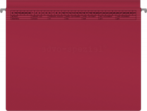 Image Hängehefter ReNo-COMFORT 2 AHV Linksheftung dunkelrot