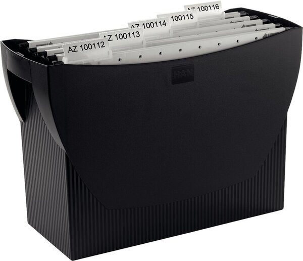 Image Hängemappenbox SWING schwarz ohne Deckel, für 20 Hängemappen