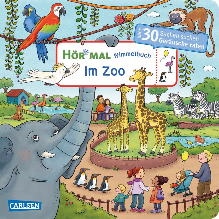 Image Hör mal: Wimmelbuch: Im Zoo, Nr: 25175