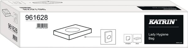 Image Hygienebeutel, weiß, Spenderpackung geeignet für Hygienebeutelspender