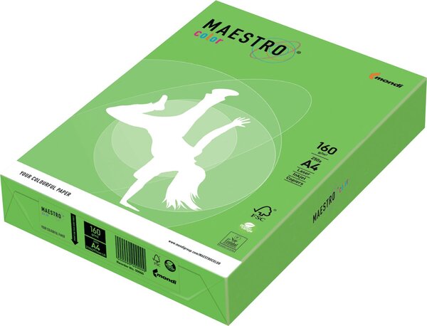 Image Kopierpapier Maestro Color, 160 g DIN A4, holzfrei, farbig