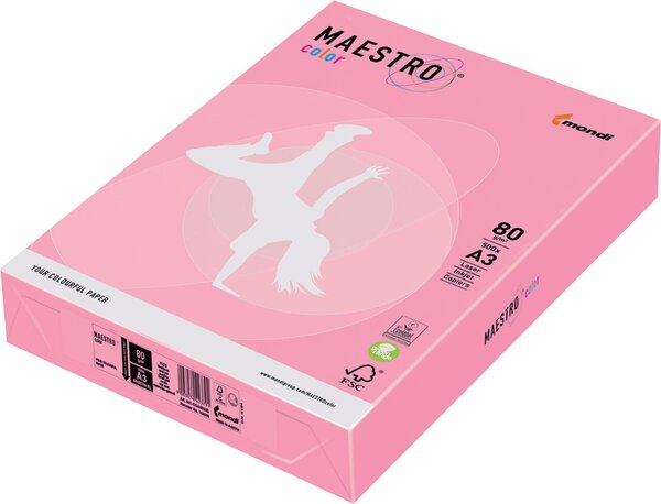 Image Kopierpapier Maestro Color, 80 g DIN A3, holzfrei, farbig