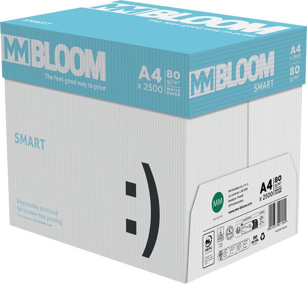 Image Kopierpapier Bloom Smart, 80 g DIN A4, holzfrei, weiß