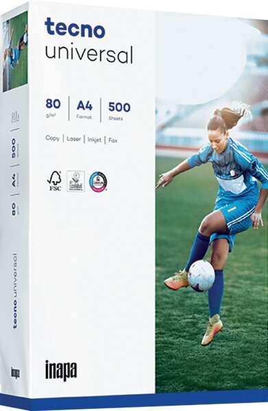 Image Kopierpapier tecno universal A4 80g weiss, 2-fach gelocht