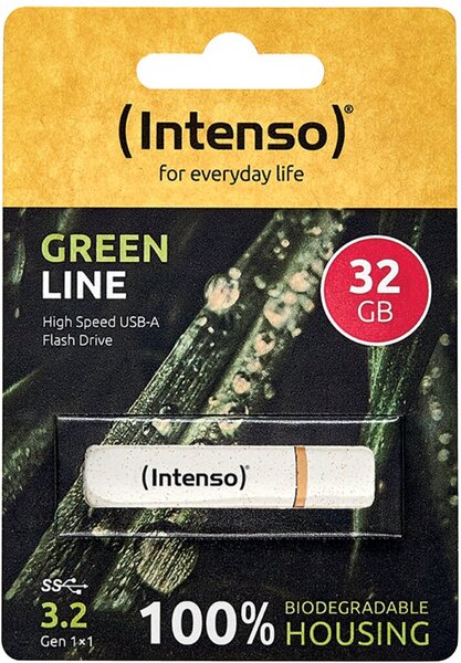Image Intenso USB-Stick Green Line beige 32 GB