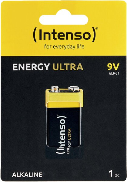 Image Batterie Energy Ultra 9V Alkaline Mangnese, 560 mAh