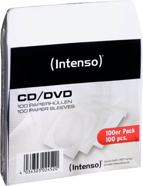 Image INTENSO - CD-/DVD-Hülle (Packung mit 50)