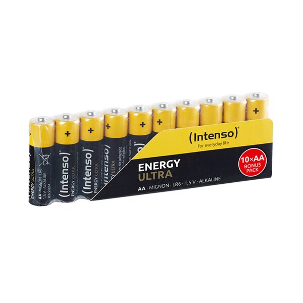 Image INTENSO Energy-Ultra Mignon (AA)-Batterie Alkali-Mangan 1.5 V 10 Stück (7501920)