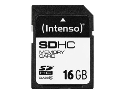Image INTENSO Secure Digital Cards SD Class 10 16GB