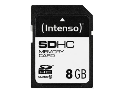 Image INTENSO Secure Digital Cards SD Class 10 8GB