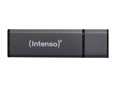 Image INTENSO USB-Drive 2.0 Alu Line 4 GB anthrazit