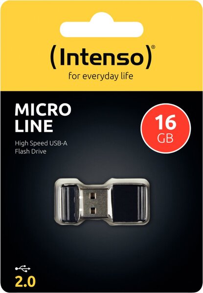 Image INTENSO USB Drive Micro Line 16GB USB-Stick