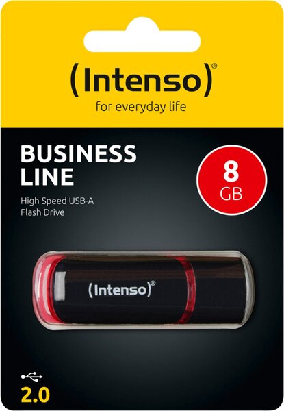 Image INTENSO USB Stick 2.0 - 8 GB Business Line