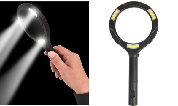 Image IWH Lupe mit COB LED-Beleuchtung, s chwarz (11570166)