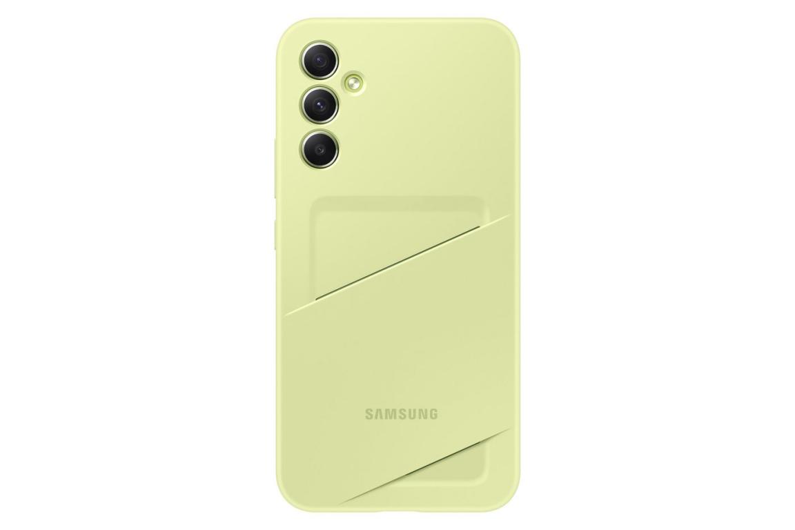 Image SAMSUNG Card Slot Case Backcover Samsung Galaxy A34 5G Lime