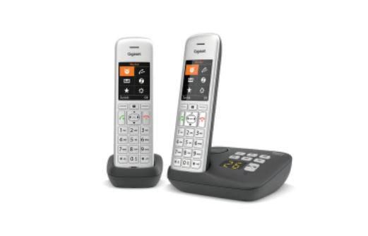 Image GIGASET CE575 A Duo DECT Mobilteil Silber-Schwarz