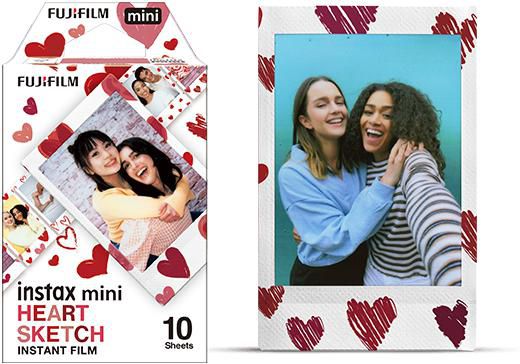 Image FUJIFILM INSTAX mini Heart Sketch WW 1