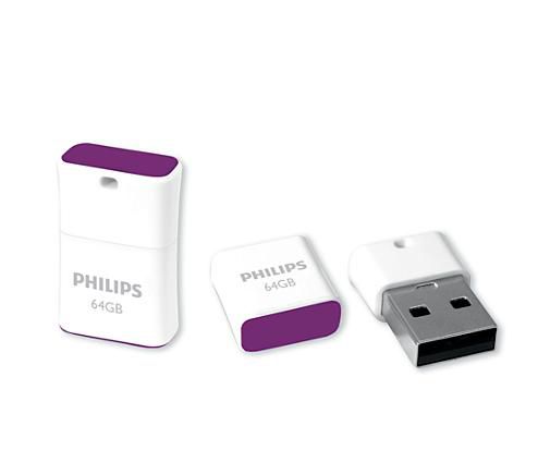 Image PHILIPS USB-Stick 64GB 2.0 USB Drive Pico