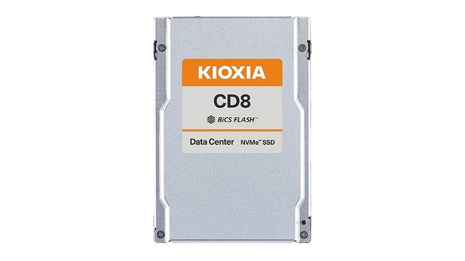 Image KIOXIA KCD8 series 7,68TB  63,5mm (2,5")