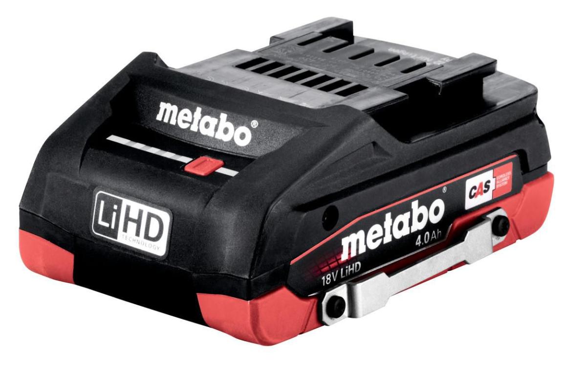 Image METABO DS LIHD 624989000 Werkzeug-Akku 18 V 4.0 Ah Li-Ion