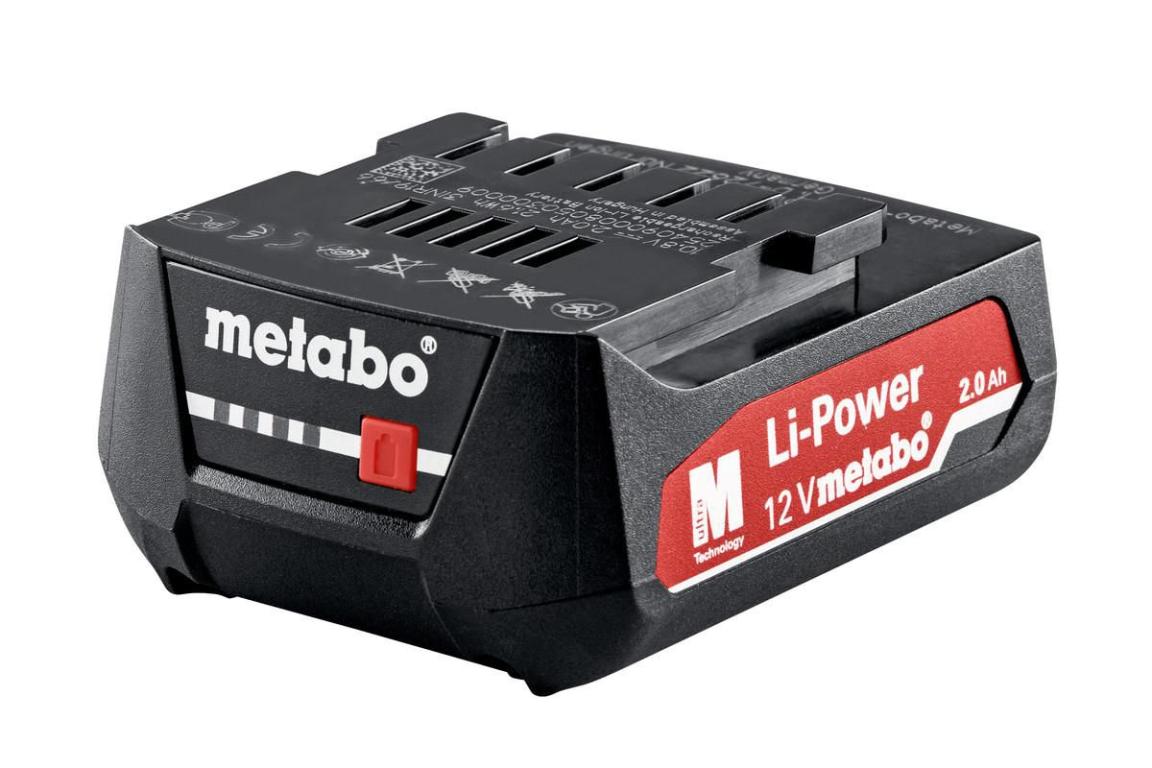 Image METABO 625406000 Werkzeug-Akku 12 V 2.0 Ah Li-Ion