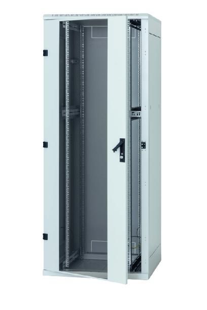 Image TRITON 19" Netzwerkschrank RMA, 22 HE, 600 x 600 mm, lichtgrau RAL 7035