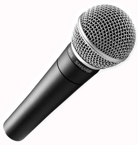 Image SHURE SM58 Bühnen-/Auftrittsmikrofon Verkabelt Schwarz